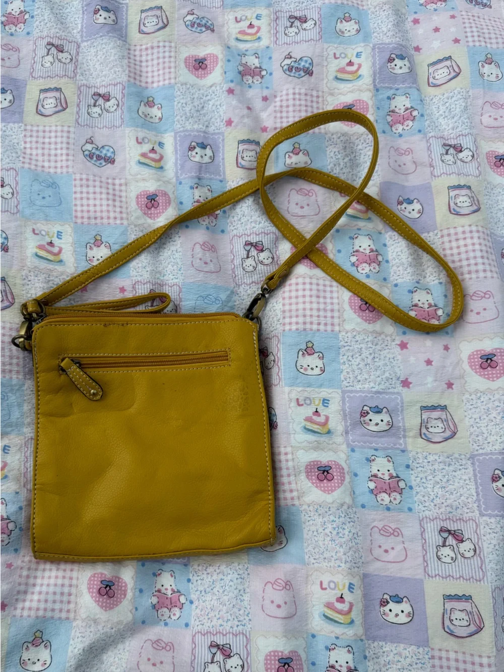 Mellow World Mustard Yellow Women's Crossbody Bag